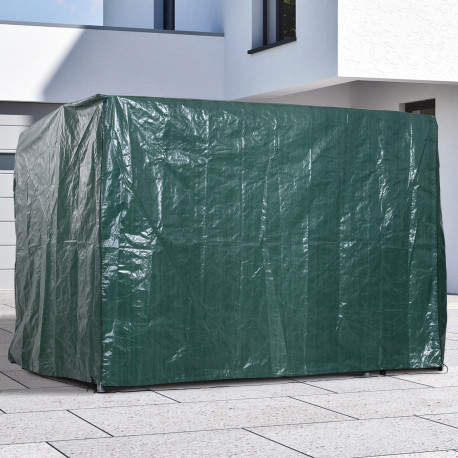 Outsunny Patio 3 Seater Swing Chair Bench Cover Outdoor Garden Furniture Rain Protection Cover Protector Waterproof Anti-UV, 215