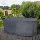 Outsunny Garden Furniture Cover, Waterproof Windproof 420D Heavy Duty Oxford Fabric    Rattan Furniture Cover, Rectangular Outdo