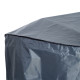 Outsunny Garden Furniture Cover, Waterproof Windproof 420D Heavy Duty Oxford Fabric    Rattan Furniture Cover, Rectangular Outdo