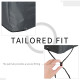 Outsunny 600D Oxford Patio Set Cover Outdoor Garden Rattan Sun Lounger Furniture Protection Cover Protector Waterproof Anti-UV D