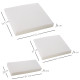 Outsunny Rattan Furniture Cushion Cover Replacement Set, 7 pcs-Cream