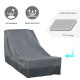 Outsunny Rectangular Patio Furniture Cover for Chairs Water UV Resistant Protection 600D Oxford Fabric Rattan Lounge Clean Cover
