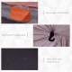 Outsunny Double Layer Dome Tent with Rainfly and Welded Floor, 4 Man Hexagon Pop Up Tent, Portable Camping Shelter with Hang Hoo