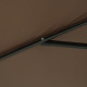 Outsunny 3(m) Tilting Parasol Garden Umbrellas, Outdoor Sun Shade with 8 Ribs, Tilt and Crank Handle for Balcony, Bench, Garden,