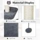 PawHut 100cm Cat Tree for Indoor Cats, Cat Tower Condo for Kittens with Cat House Sisal Scratching Posts, Hanging Ball Toys, Per