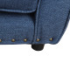 PawHut Dog Sofa for XS and S Size Dogs, Pet Chair Couch with Thick Sponge Padded Cushion, Kitten Lounge Bed with Washable Cover,