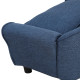 PawHut Dog Sofa for XS and S Size Dogs, Pet Chair Couch with Thick Sponge Padded Cushion, Kitten Lounge Bed with Washable Cover,