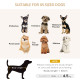 PawHut Dog Sofa for XS and S Size Dogs, Pet Chair Couch with Thick Sponge Padded Cushion, Kitten Lounge Bed with Washable Cover,