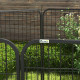 PawHut 8 Panels Heavy Duty Puppy Playpen, for Large, Medium Dogs, Indoor and Outdoor Use - Black