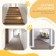 PawHut Pressure Fit Safety Gate, Adjustable Dog Gate, Pet Barrier for for Doorways, Staircases and Hallways with Auto Close, Dou