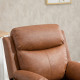 Faux Leather 70° Electric Riser Recliner Chair - Brown