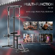 Exercise Pulley Machine Power Tower with Adjustable Seat Cable Positions