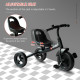 Kids Trike Toddler Tricycle Children Ride on 3 Wheels Bike For 1.5 - 4 Years Black