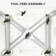 Shower Stool with Backrest, Height Adjustable Shower Chair with Anti-slip Foot Pads, Shower Head Holder, Green