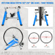 Indoor Bike Trainer, Foldable Turbo Trainer Bike Stand with 8 Level Magnetic Resistance, for 650C, 700C or 26&quot;-29&quot; Wheels