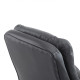 Office Chair, Computer Desk Chair, Mid Back Executive Chair with Adjustable Height and Swivel Rolling Wheels for Home Study, Bla