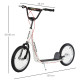 Kick Scooters for Kids with Adjustable Height, Anti-Slip Deck, Dual Brakes, Rubber Tyres, for Boys and Girls Aged 5+ Years Old -