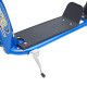 Kids Scooter Kick Scooter with 12&quot; EVA Tyres, Rear Brake, Big Wheels Scooter for 5-12 Years Old, Blue