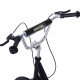 Stunt Scooter, Kids Scooter with Big Wheels, Adjustable Height, Dual Brakes, for Ages 5 Years+, Black