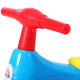Baby Balance Bike Toddler Training Walker Smooth Rubber Wheels Ride on Toy Storage Bin Gift for Boys Girls Blue Red