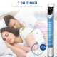 31&quot; Oscillating Tower Fan with Remote Control, 7.5H Timer, 3 Speed 3 Modes, Electric Floor Standing Cooling Fan for Home Bedroom