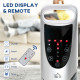 31&quot; Oscillating Tower Fan with Remote Control, 7.5H Timer, 3 Speed 3 Modes, Electric Floor Standing Cooling Fan for Home Bedroom