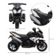 Kids 6V Electric Ride On Motorcycle Electric Motorbike w/ Lights Music Horn 3 Wheel Outdoor Play Toy for 3-5 Years Black
