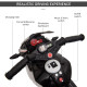 Kids 6V Electric Ride On Motorcycle Electric Motorbike w/ Lights Music Horn 3 Wheel Outdoor Play Toy for 3-5 Years Black
