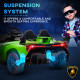 Lamborghini Veneno Licensed Electric Ride-On Car, with Remote, Music, Horn - Green