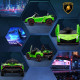 Lamborghini Veneno Licensed Electric Ride-On Car, with Remote, Music, Horn - Green