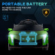 Lamborghini Veneno Licensed Electric Ride-On Car, with Remote, Music, Horn - Green