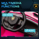Lamborghini Veneno Licensed Electric Ride-On Car, with Remote, Music, Horn - Pink