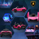 Lamborghini Veneno Licensed Electric Ride-On Car, with Remote, Music, Horn - Pink