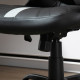 Vinsetto Computer Gaming Chair, Desk Chair with Breathable PU Leather Back and Seat, Soft Padded Armrests and Rolling Wheels for