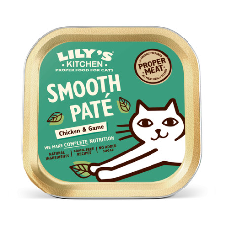 Lily's Kitchen - Chicken & Game Paté Cat Food (85g)
