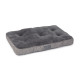 House of Paws - Grey Hessian Boxed Duvet Dog Bed