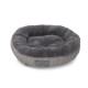 House of Paws - Grey Hessian Cat Bed