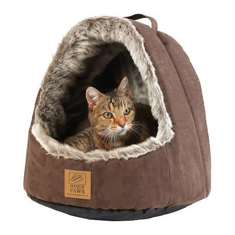 House of Paws - Hooded Artic Fox Cat Bed