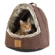 House of Paws - Hooded Artic Fox Cat Bed
