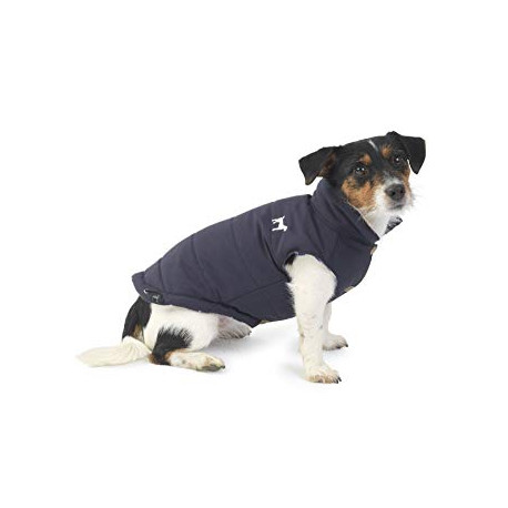 House of Paws - Navy Fleece Lined Dog Gilet