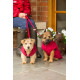 House of Paws - Red Fleece Lined Gilet
