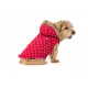 House of Paws Polka Dot Gilet in Red
