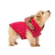 House of Paws Polka Dot Gilet in Red