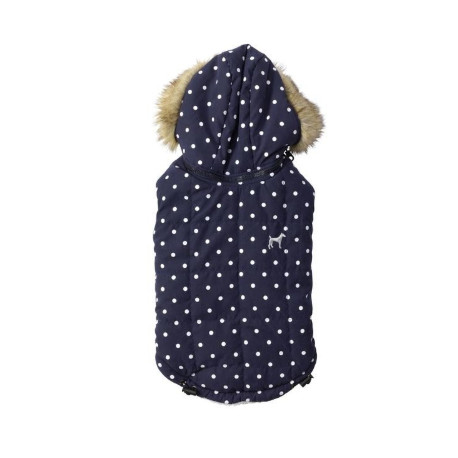 House of Paws Polka Dot Gilet Navy