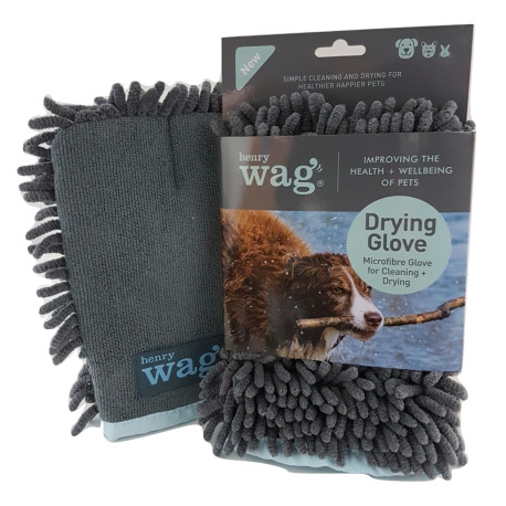 Henry Wag - Microfibre Dog Cleaning Glove