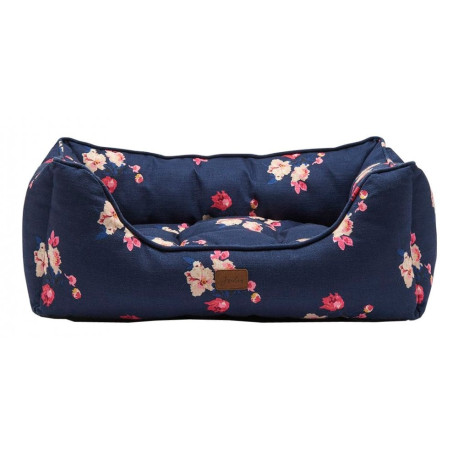 Joules - Floral Box Dog Bed