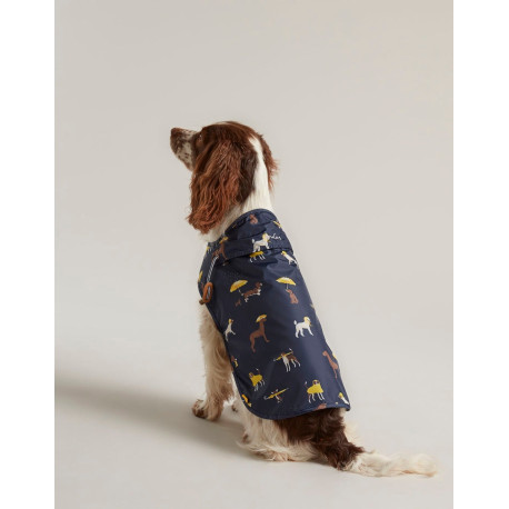 Joules - Dog Print Dog Raincoat