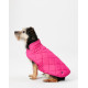 Joules - Raspberry Quilted Dog Coat