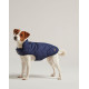 Joules - Navy Quilted Dog Coat