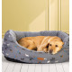 FatFace - Marching Dogs Deluxe Slumber Dog Bed
